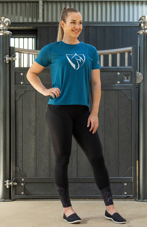 BARE Performance Riding Tights - Galaxy